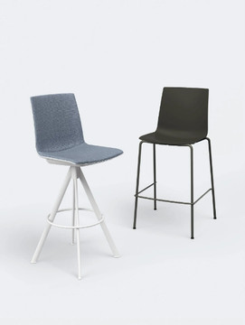 AIRA - Trestle-based office stool by Ares Line - view 3